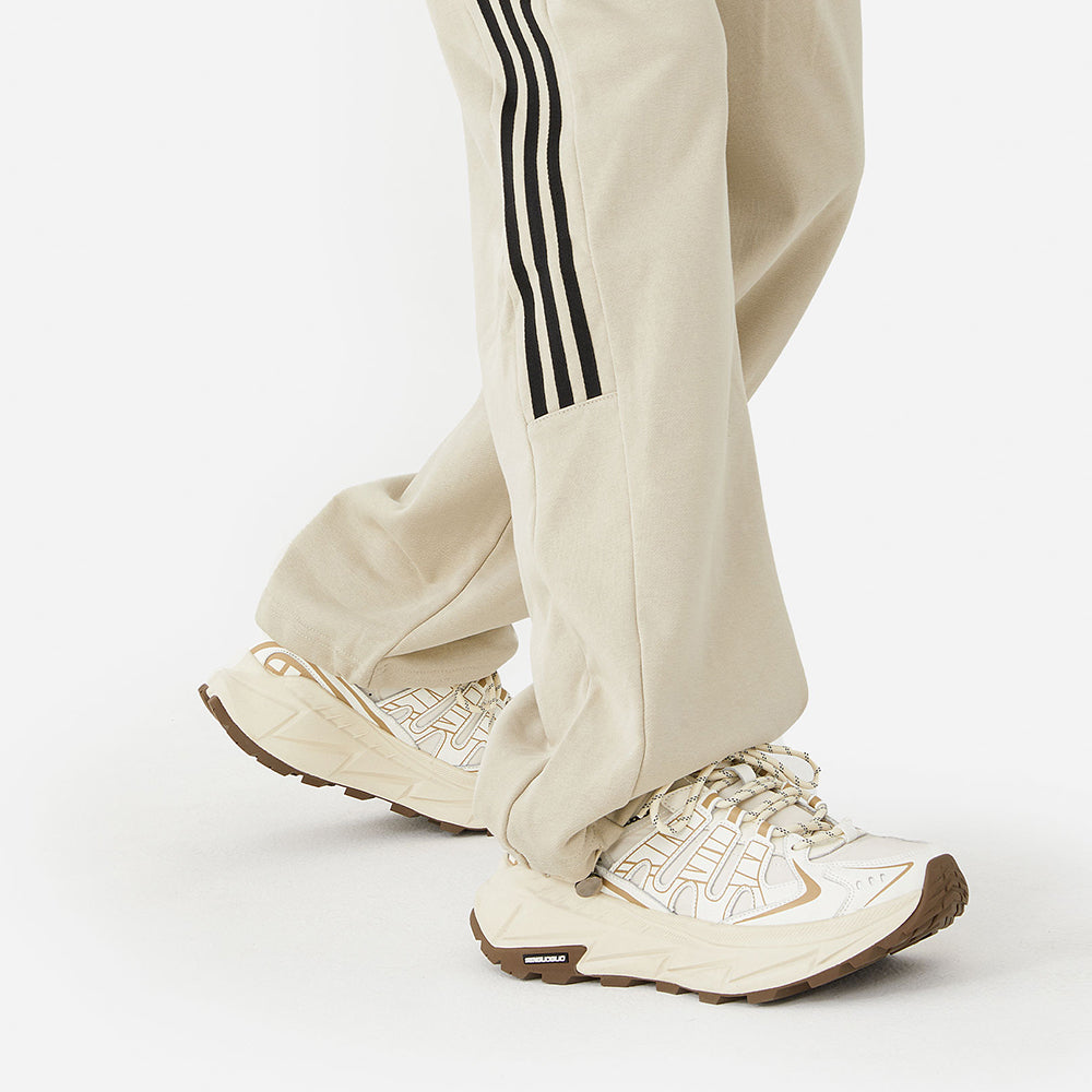 Unisex Chunky Trail Sneakers – Cream Beige Thick Sole Running Shoes