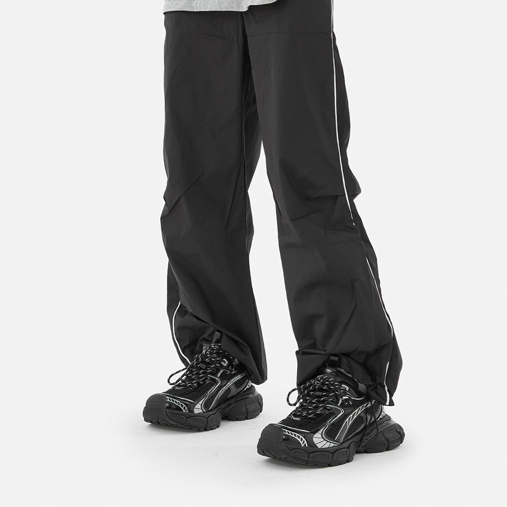 Unisex Reflective Chunky Sneakers – 5cm Height Increase Couple Running Shoes