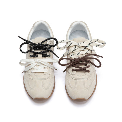 Vintage German Trainer Sneakers for Women – Flat Casual Autumn Shoes