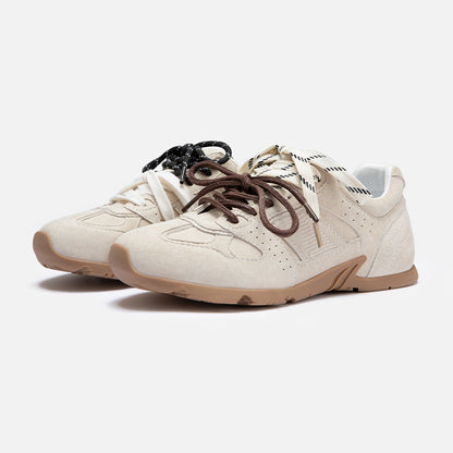 Vintage German Trainer Sneakers for Women – Flat Casual Autumn Shoes