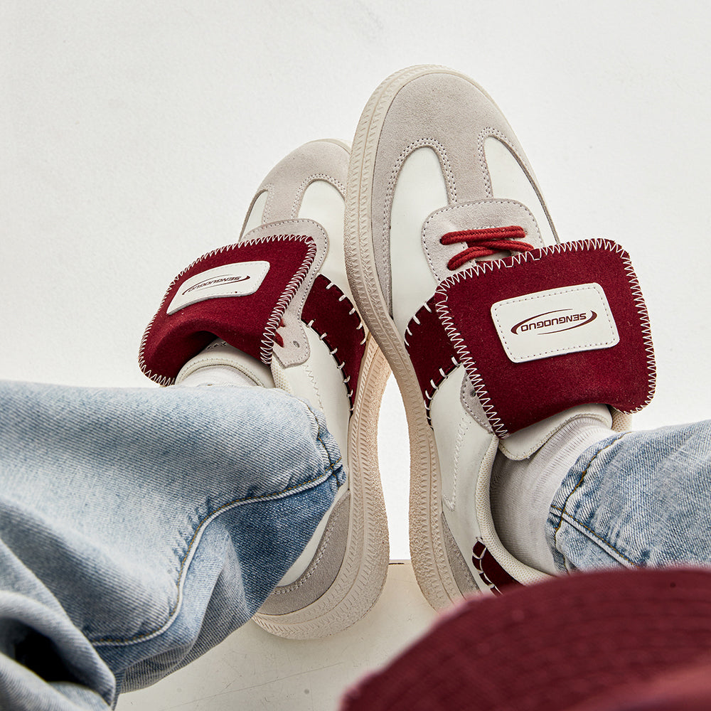 Women’s Retro Sneakers Comfortable Chunky Sole Walking Shoes