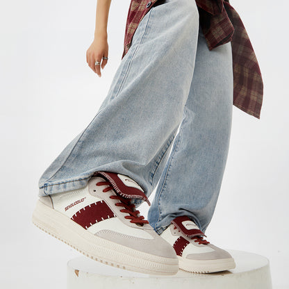 Women’s Retro Sneakers Comfortable Chunky Sole Walking Shoes