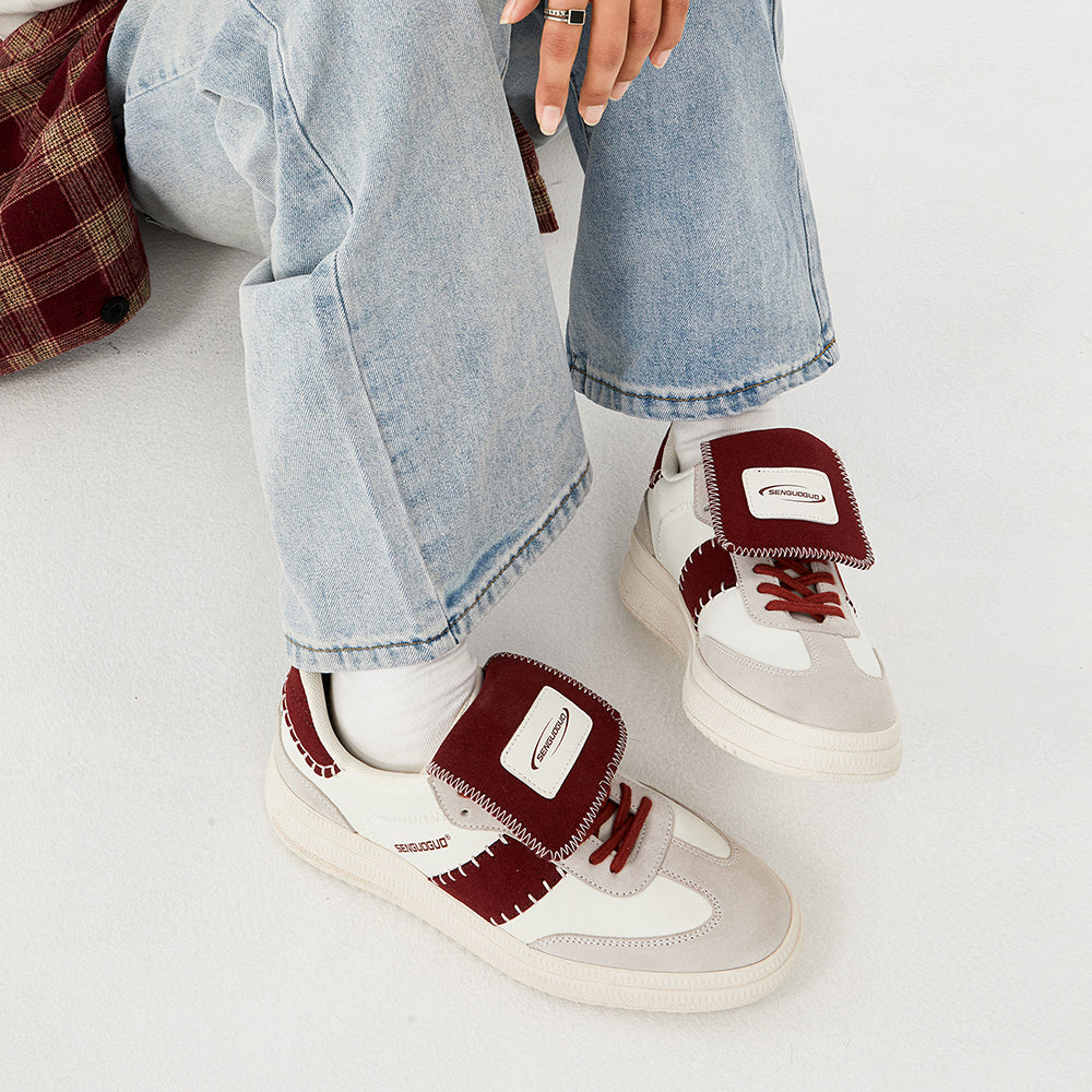 Women’s Retro Sneakers Comfortable Chunky Sole Walking Shoes